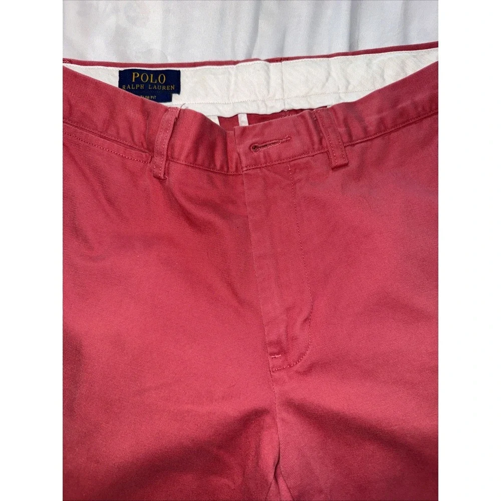 Polo Ralph Lauren The Polo Chino Mens 32/32 Coarl Slim Fit Pants